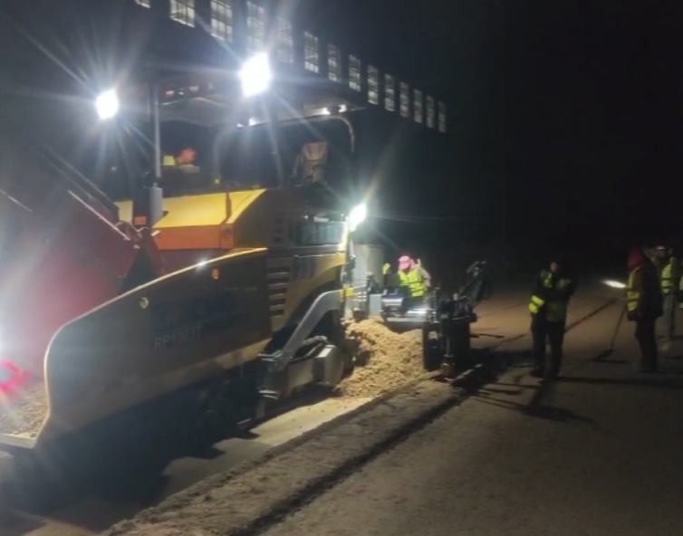 全椒通达助力墅安路道路建设